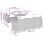 Set de muebles de jardín 6 pzas y cojines ratán sintético gris von , Gartensets - Ref: Foro24-3326251, Preis: 453,63 €, Rabat...