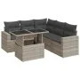 Set de sofás de jardín 6 pzas y cojines ratán sintético gris by , Garden sets - Ref: Foro24-3326323, Price: 484,13 €, Discoun...