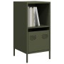 Aparador de acero laminado en frío verde oliva 35x39x73,5 cm von , Sideboards - Ref: Foro24-851356, Preis: 59,01 €, Rabatt: %