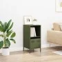 Aparador de acero laminado en frío verde oliva 35x39x73,5 cm von , Sideboards - Ref: Foro24-851356, Preis: 57,87 €, Rabatt: %
