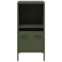 Aparador de acero laminado en frío verde oliva 35x39x73,5 cm von , Sideboards - Ref: Foro24-851356, Preis: 57,87 €, Rabatt: %