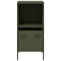 Aparador de acero laminado en frío verde oliva 35x39x73,5 cm von , Sideboards - Ref: Foro24-851356, Preis: 59,01 €, Rabatt: %