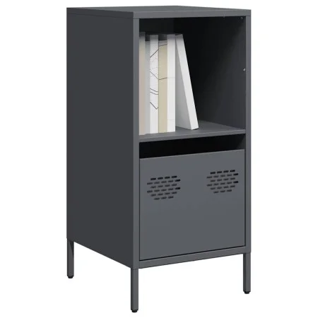 Aparador de acero laminado en frío antracita 35x39x73,5 cm de , Aparadores - Ref: Foro24-851354, Precio: 57,93 €, Descuento: %