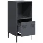 Aparador de acero laminado en frío antracita 35x39x73,5 cm de , Aparadores - Ref: Foro24-851354, Precio: 57,93 €, Descuento: %