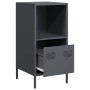 Aparador de acero laminado en frío antracita 35x39x73,5 cm von , Sideboards - Ref: Foro24-851354, Preis: 58,47 €, Rabatt: %