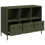 Aparador de acero laminado en frío verde oliva 101,5x39x73,5 cm von , Sideboards - Ref: Foro24-851368, Preis: 175,90 €, Rabat...