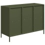 Aparador de acero laminado en frío verde oliva 101,5x39x73,5 cm von , Sideboards - Ref: Foro24-851368, Preis: 175,90 €, Rabat...