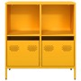 Aparador acero laminado en frío amarillo mostaza 68x39x73,5 cm von , Sideboards - Ref: Foro24-851361, Preis: 88,23 €, Rabatt: %