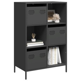 Aparador de acero negro 68x39x103,5 cm von , Sideboards - Ref: Foro24-851406, Preis: 113,98 €, Rabatt: %