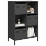 Aparador de acero negro 68x39x103,5 cm de , Aparadores - Ref: Foro24-851406, Precio: 114,93 €, Descuento: %