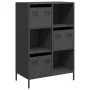 Aparador de acero negro 68x39x103,5 cm by , Sideboards - Ref: Foro24-851406, Price: 112,93 €, Discount: %