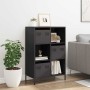 Aparador de acero negro 68x39x103,5 cm de , Aparadores - Ref: Foro24-851406, Precio: 114,93 €, Descuento: %