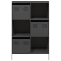 Aparador de acero negro 68x39x103,5 cm de , Aparadores - Ref: Foro24-851406, Precio: 114,93 €, Descuento: %