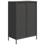 Aparador de acero negro 68x39x103,5 cm de , Aparadores - Ref: Foro24-851406, Precio: 114,93 €, Descuento: %