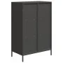 Aparador de acero negro 68x39x103,5 cm by , Sideboards - Ref: Foro24-851406, Price: 112,93 €, Discount: %