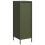 Aparador de acero verde oliva 39x35x103,5 cm de , Aparadores - Ref: Foro24-851404, Precio: 86,24 €, Descuento: %