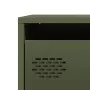 Aparador de acero verde oliva 39x35x103,5 cm by , Sideboards - Ref: Foro24-851404, Price: 85,50 €, Discount: %