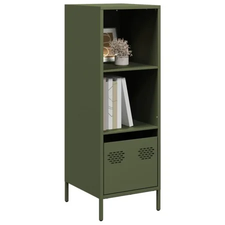 Aparador de acero verde oliva 35x39x103,5 cm von , Sideboards - Ref: Foro24-851380, Preis: 74,26 €, Rabatt: %