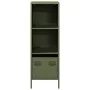 Aparador de acero verde oliva 35x39x103,5 cm von , Sideboards - Ref: Foro24-851380, Preis: 74,26 €, Rabatt: %