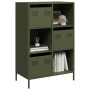 Aparador de acero verde oliva 68x39x103,5 cm von , Sideboards - Ref: Foro24-851410, Preis: 121,15 €, Rabatt: %
