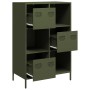 Aparador de acero verde oliva 68x39x103,5 cm von , Sideboards - Ref: Foro24-851410, Preis: 121,15 €, Rabatt: %