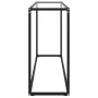 Tempered glass transparent console table 120x35x75 cm by vidaXL, Side tables - Ref: Foro24-322815, Price: 59,70 €, Discount: %