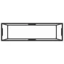 Tempered glass transparent console table 120x35x75 cm by vidaXL, Side tables - Ref: Foro24-322815, Price: 59,70 €, Discount: %