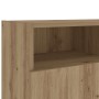 Mueble TV luces LED madera ingeniería roble artisan 120x30x50cm von , TV-Möbel - Ref: Foro24-856352, Preis: 106,23 €, Rabatt: %