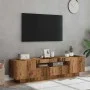 Mueble TV luces LED madera ingeniería envejecida 160x35x40 cm von , TV-Möbel - Ref: Foro24-856359, Preis: 119,83 €, Rabatt: %