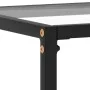 Tempered glass transparent console table 120x35x75 cm by vidaXL, Side tables - Ref: Foro24-322815, Price: 59,70 €, Discount: %
