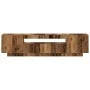 Mueble TV luces LED madera ingeniería envejecida 160x35x40 cm von , TV-Möbel - Ref: Foro24-856359, Preis: 119,83 €, Rabatt: %