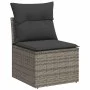 Set de sofás de jardín y cojines 8 piezas ratán sintético gris by , Garden sets - Ref: Foro24-3325826, Price: 483,94 €, Disco...