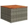 Set de sofás de jardín y cojines 8 piezas ratán sintético gris by , Garden sets - Ref: Foro24-3325826, Price: 483,94 €, Disco...