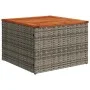 Set de sofás de jardín 7 pzas con cojines ratán sintético gris by , Garden sets - Ref: Foro24-3325847, Price: 442,51 €, Disco...