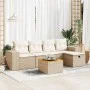 Juego de sofás jardín con cojines 6 pzas ratán sintético beige by , Garden sets - Ref: Foro24-3325866, Price: 456,90 €, Disco...