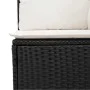 Set de sofás de jardín 6 piezas y cojines ratán sintético negro by , Garden sets - Ref: Foro24-3325864, Price: 360,13 €, Disc...