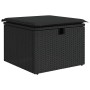 Set de sofás de jardín 7 pzas con cojines ratán sintético negro von , Gartensets - Ref: Foro24-3325870, Preis: 480,06 €, Raba...