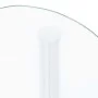 Computer side table with transparent glass, 38x38x50 cm. by vidaXL, Side tables - Ref: Foro24-322785, Price: 34,90 €, Discoun...