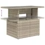 Set de sofás de jardín 7 pzas con cojines ratán PE gris claro von , Gartensets - Ref: Foro24-3326833, Preis: 551,19 €, Rabatt: %