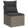 Set de sofás de jardín 7 pzas con cojines ratán sintético gris by , Garden sets - Ref: Foro24-3326831, Price: 486,32 €, Disco...