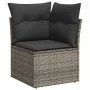 Set de sofás de jardín 7 pzas con cojines ratán sintético gris by , Garden sets - Ref: Foro24-3326831, Price: 486,32 €, Disco...