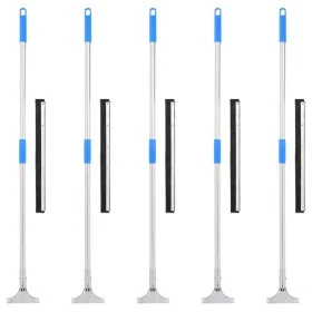 Escobillas de suelo 5 uds acero y goma 45,5x119,5 cm de , Productos para limpieza del hogar - Ref: Foro24-3329231, Precio: 45...