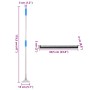 Escobillas de suelo 5 uds acero y goma 60,5x119,5 cm von , Reinigungsprodukte für den Haushalt - Ref: Foro24-3329233, Preis: ...