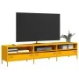 Mueble TV acero laminado en frío amarillo mostaza 202x39x43,5cm by , TV Furniture - Ref: Foro24-851349, Price: 177,14 €, Disc...