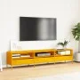 Mueble TV acero laminado en frío amarillo mostaza 202x39x43,5cm by , TV Furniture - Ref: Foro24-851349, Price: 177,14 €, Disc...