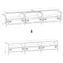 Mueble TV acero laminado en frío amarillo mostaza 202x39x43,5cm by , TV Furniture - Ref: Foro24-851349, Price: 177,14 €, Disc...