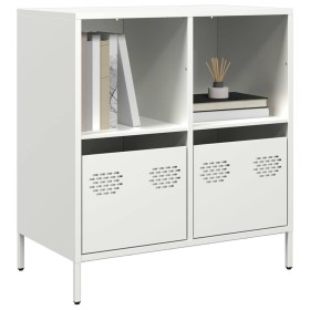Aparador de acero laminado en frío blanco 68x39x73,5 cm von , Sideboards - Ref: Foro24-851363, Preis: 88,23 €, Rabatt: %
