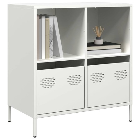 Aparador de acero laminado en frío blanco 68x39x73,5 cm von , Sideboards - Ref: Foro24-851363, Preis: 88,23 €, Rabatt: %