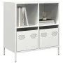 Aparador de acero laminado en frío blanco 68x39x73,5 cm by , Sideboards - Ref: Foro24-851363, Price: 88,23 €, Discount: %