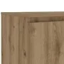 Mueble de TV luces LED madera roble artisan 140x40x35,5 cm by , TV Furniture - Ref: Foro24-856350, Price: 122,67 €, Discount: %